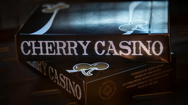 Cherry Casino (Monte Carlo Black and Gold) by Pure Imagination Projects - Pokerdeck