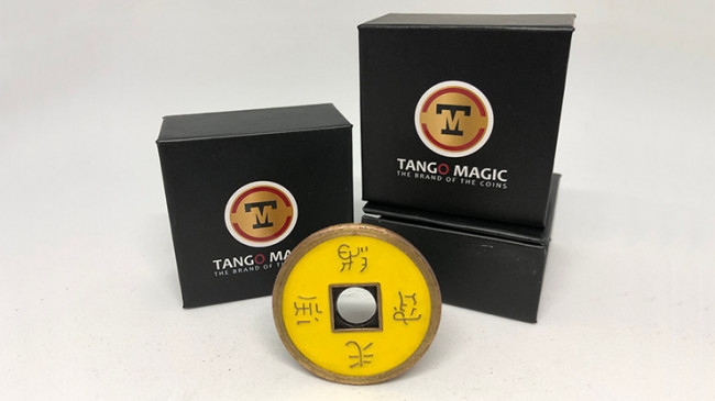 Chinese Coin by Tango - Dollar size - Yellow