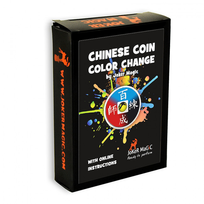 Chinese Coin Color Change by Joker Magic - Chinesische Münze Farbverwandlung - Münzfärbung