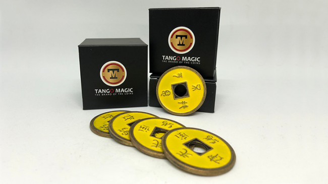 Chinese Coin Expanded Shell by Tango - Brass/Yellow