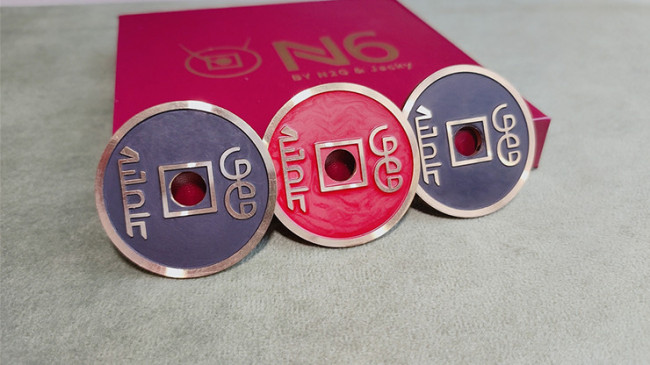 N6 Coin Set by N2G - Chinesische Münze verwandelt sich - Münztrick