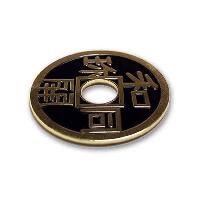 Chinesische Münze by Royal - Ike Dollar size - Schwarz