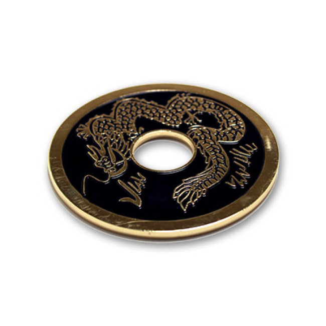 Chinesische Münze by Royal - Ike Dollar size - Schwarz
