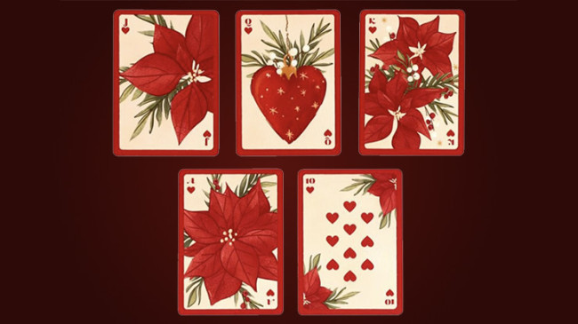 Christmas Botanicals by Puckator UK - Pokerdeck