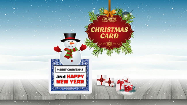 Christmas Card by Esya G - Mixed Media - DOWNLOAD
