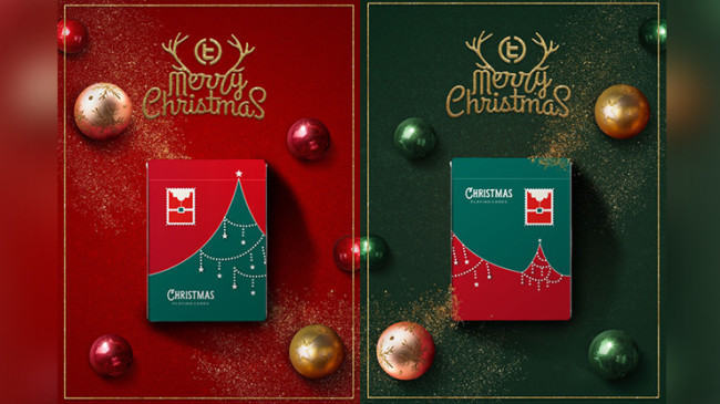 Christmas Playing Cards Set by TCC - Weihnachts Pokerdeck SET