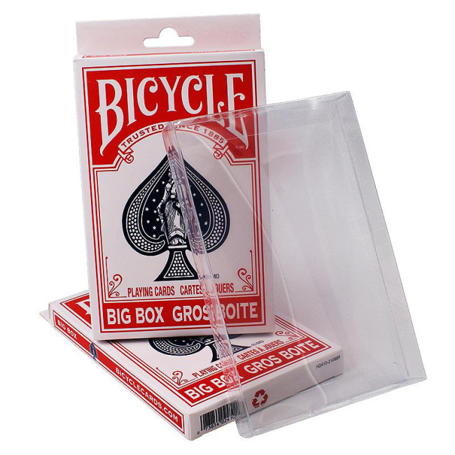 Clear Plastic Case - For Big Size Decks