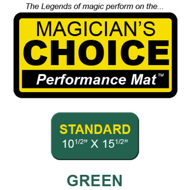 Close Up Matte - Standard Close-Up Mat (GREEN - 10.5x15.5) by Ronjo