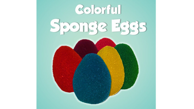 Colorful Sponge Eggs by Timothy Pressley and Goshman - Bunte Schaumstoff Eier - Zaubertrick