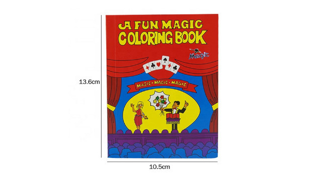 Coloring Book - Klein - Magisches Malbuch für Kinderzauberei
