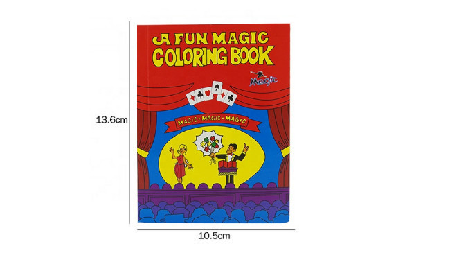 Coloring Book - Mini - Mini Zauber-Malbuch für Kinderzauberei