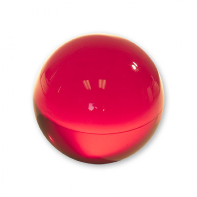 Contact Juggling Ball (Acrylic, RUBY RED, 76mm)