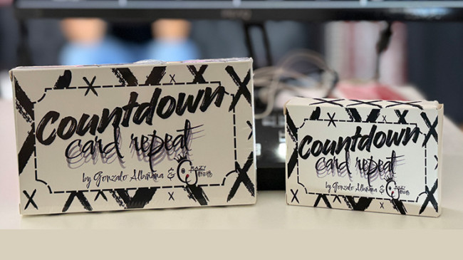 Countdown Repeat by Gonzalo Albiñana & CrazyJokers (Parlor/Stage Size)