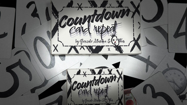Countdown Repeat by Gonzalo Albiñana & CrazyJokers (Parlor/Stage Size)