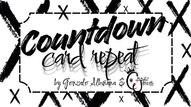 Countdown Repeat by Gonzalo Albiñana & CrazyJokers (Poker Size)
