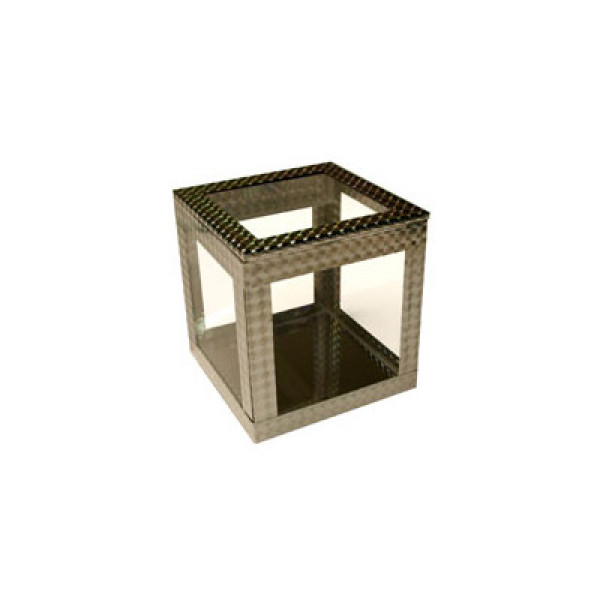 Crystal Spring Cube - 4 Zoll - Cabinet Illusion by Ickle Pickle