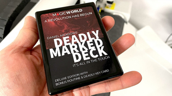 DEADLY MARKED DECK RED BEE by MagicWorld - Markiertes Kartenspiel