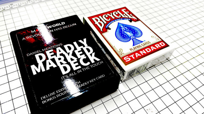 DEADLY MARKED DECK RED BICYCLE by MagicWorld - Markiertes Kartenspiel