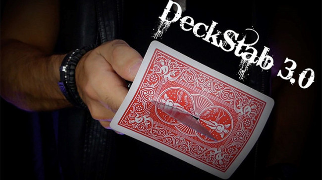 DECK STAB 3 BLUE by Adrian Vega - Kartenstich Zaubertrick