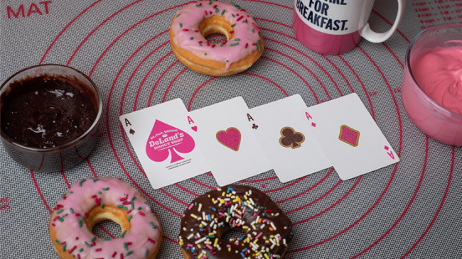 DeLand's Donut Shop - Pokerdeck - Markiertes Kartenspiel