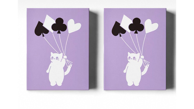 Diary of Kitten and Puppy - Kitten Purple Edition - Pokerdeck