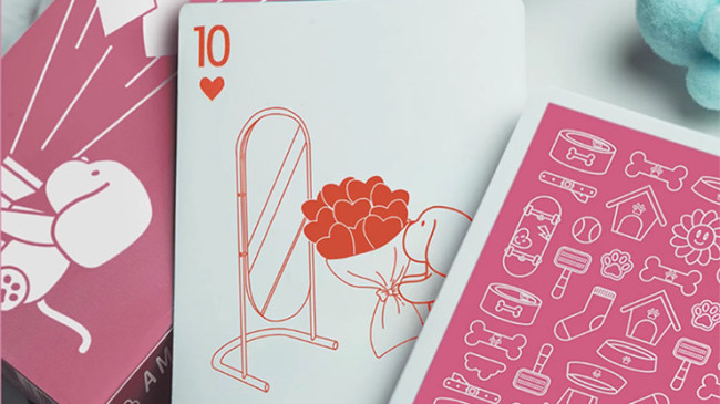 Diary of Kitten and Puppy - Puppy Pink Edition - Pokerdeck
