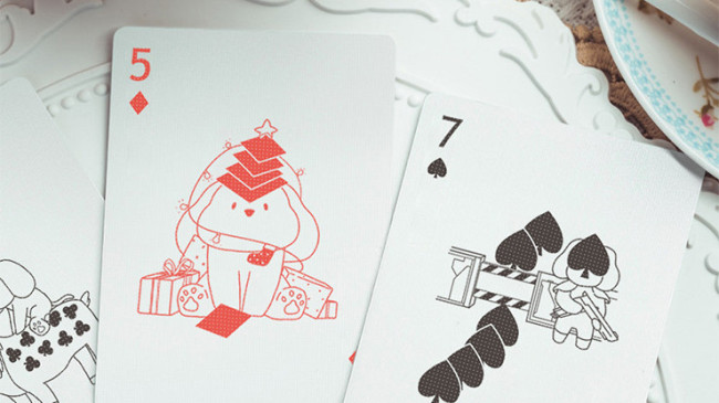 Diary of Kitten and Puppy - Puppy Pink Edition - Pokerdeck