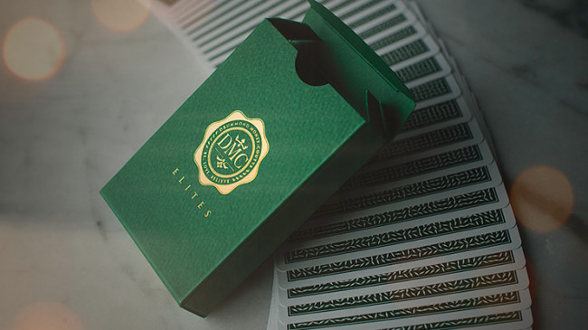 DMC ELITES: Marked Deck (Forest Green) - Markiertes Kartenspiel