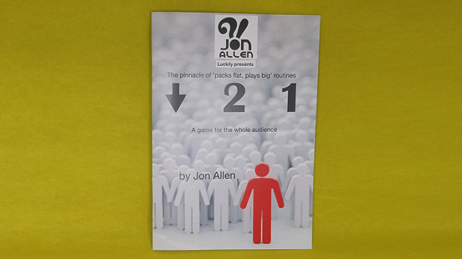 DOWN TO ONE (Gimmicks & Instructions) by Jon Allen