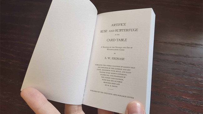 EDC Erdnase - Buch