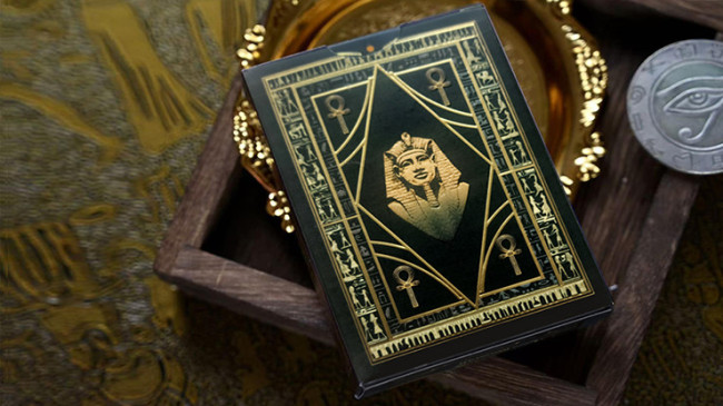 Egypt Mythology Black Edition (Pharaoh, Dark Gray) - Pokerdeck