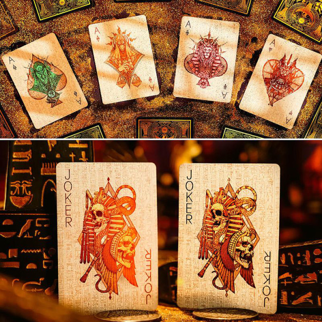 Egyptian Mythology Luxury Edition Playing Cards by TCC & Keyhole