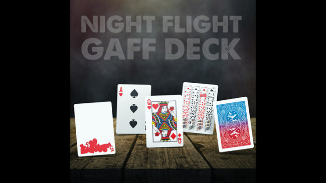 Elite Night Flight (Gaff) by Steve Dela - Pokerdeck