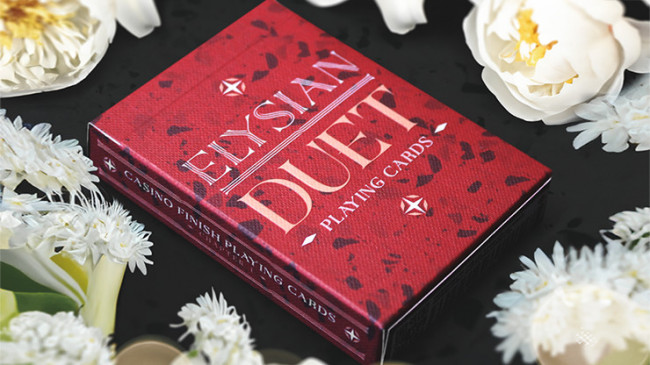 Elysian Duets Marked Deck (Red) by Phill Smith - Markiertes Kartenspiel