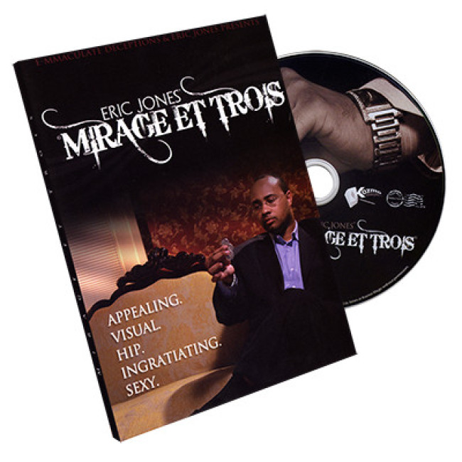 Eric Jones Set: Mirage et Trois and Extension of Me (includes Karate Coin) by Eric Jones and Kozmomagic - DVD