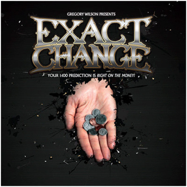 Exact Change by Gregory Wilson (DVD and Gimmick)