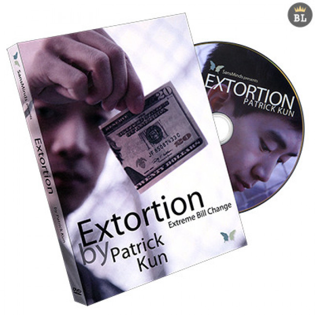 Extortion (DVD and Gimmick) by Patrick Kun and SansMinds - DVD