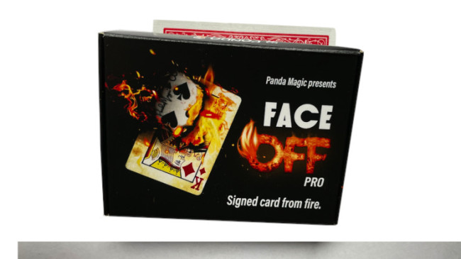Face Off - Rot - Kartenverwandlung - Flash Cards und Gimmick - Set