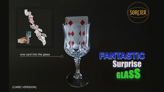 Fantastic Surprise Glass (Card Version) by Sorcier Magic