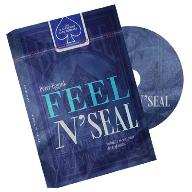 Feel N' Seal Red (DVD and Gimmick) by Peter Eggink - DVD