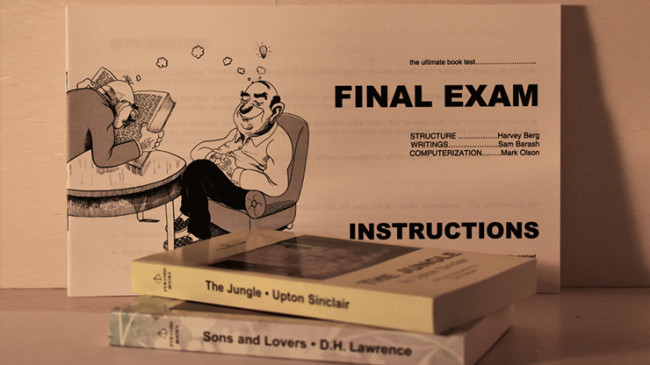 Final Exam Book Test Harvey Berg