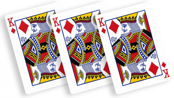 Pyrokarten - Karo König - Flash Poker Cards - 10 Stück