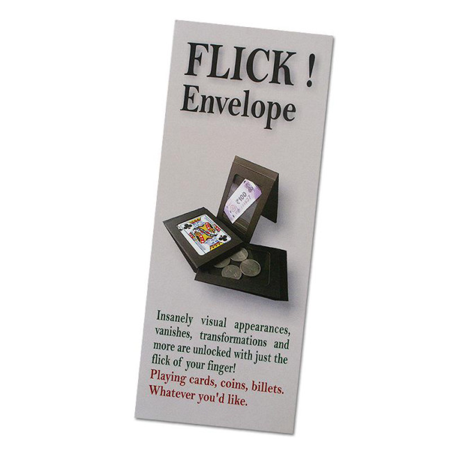 Flick Envelope - Zaubertrick mit Geld