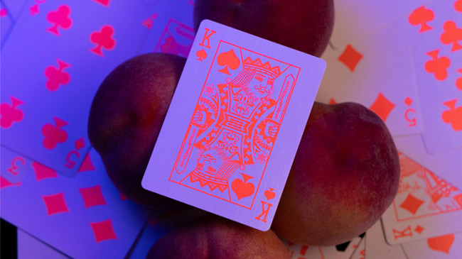 Fluorescent (Peach Edition) - Pokerdeck