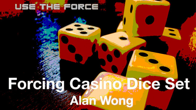 Forcing Casino Dice Set (8 Stück) by Alan Wong - Trickwürfel - Gezinkte Würfel