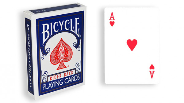 Force Deck - Blau - Herz Ass - Bicycle Forcierspiel - Forcing Cards - Forcierkarten