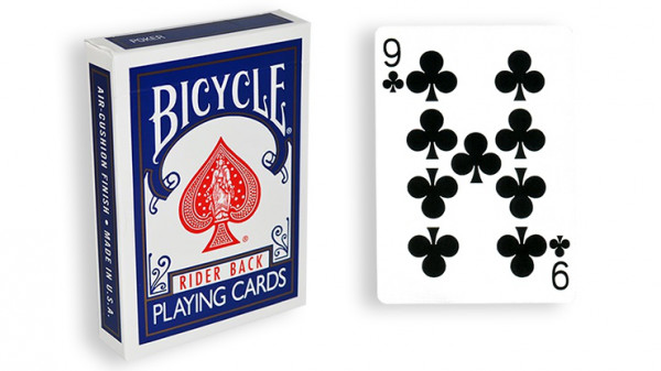 Force Deck - Blau - Kreuz 9 - Bicycle Forcierspiel - Forcing Cards - Forcierkarten