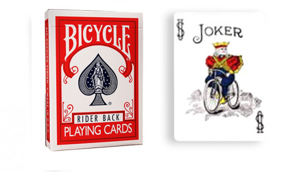Force Deck - Rot - Joker Farbe - Bicycle Forcierspiel - Forcing Cards - Forcierkarten