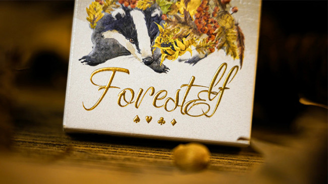 Forest elf Badger - Pokerdeck