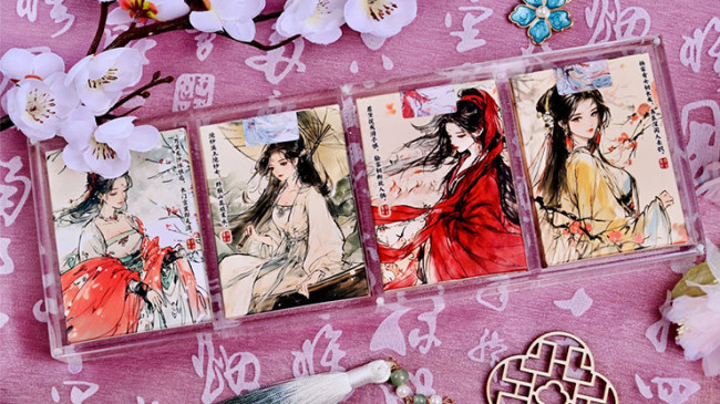 Four Beauties (DiaoChan) - Pokerdeck